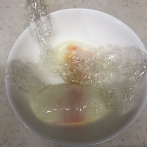 水を使わない！レンジゆで卵